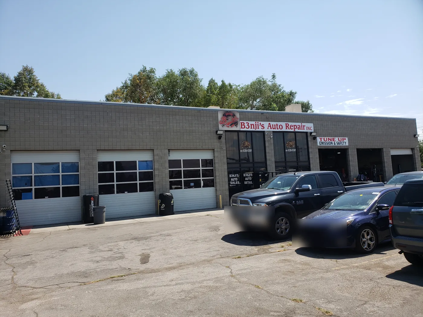 The B3nji's Auto Repair shop on Redwood Road in West Valley City