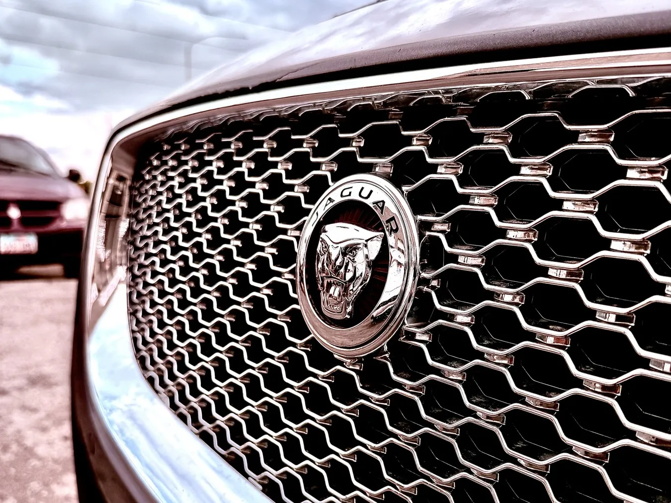Front grille and trim on a customer car at B3nji's Auto Repair