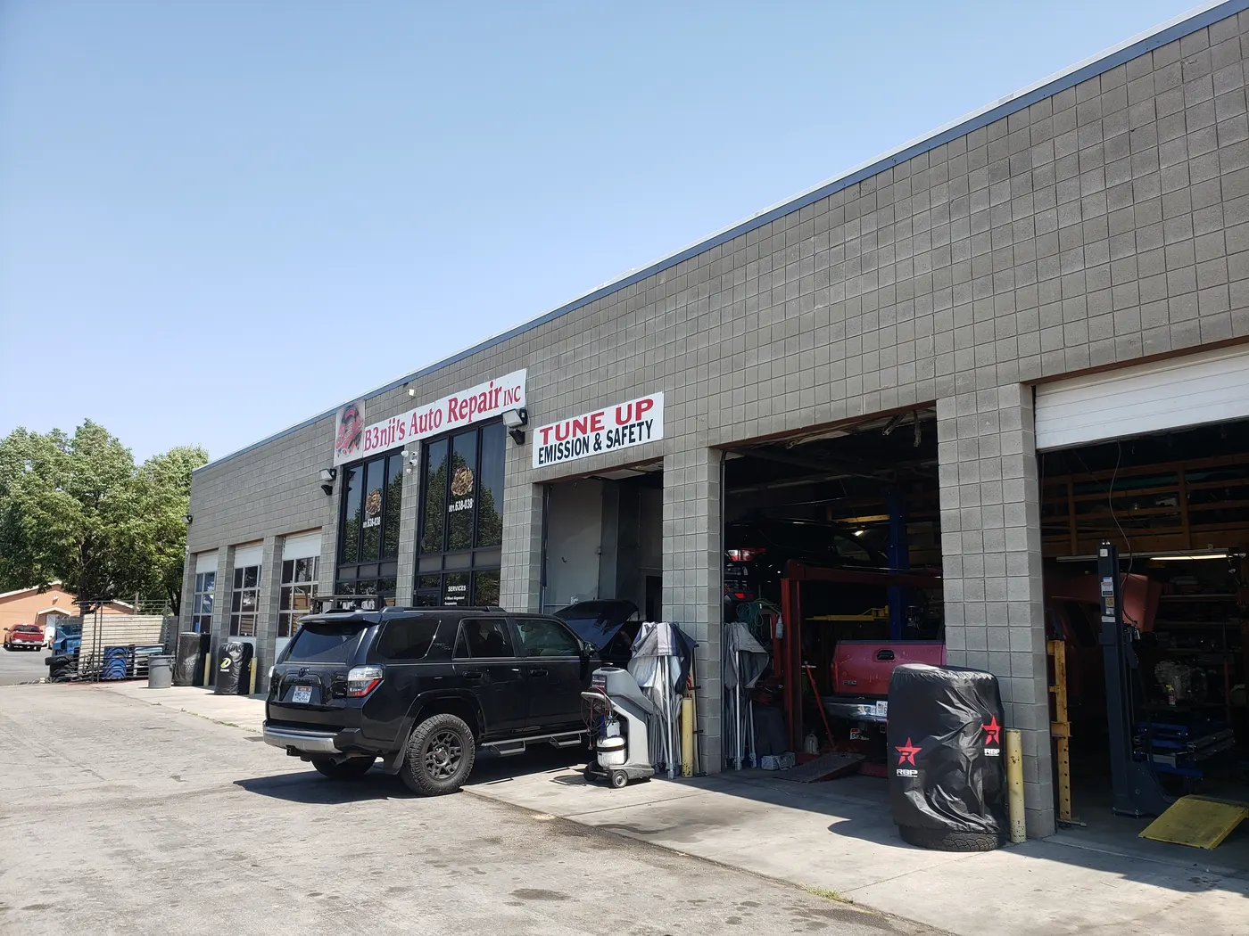 Emissions testing at B3nji's Auto Repair in West Valley City